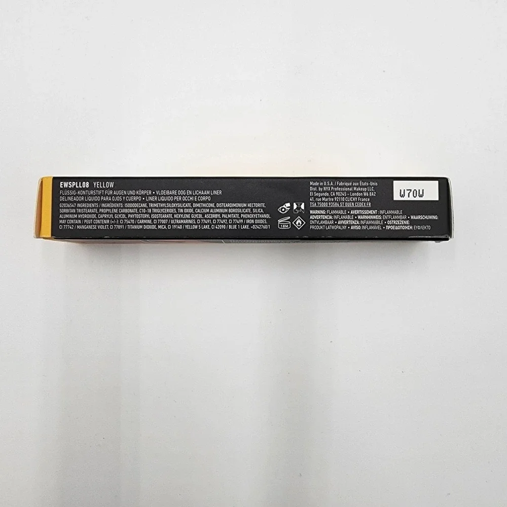 NYX Professional Epic Wear Eye and Body Liquid Liner Waterproof Yellow Bold New‎